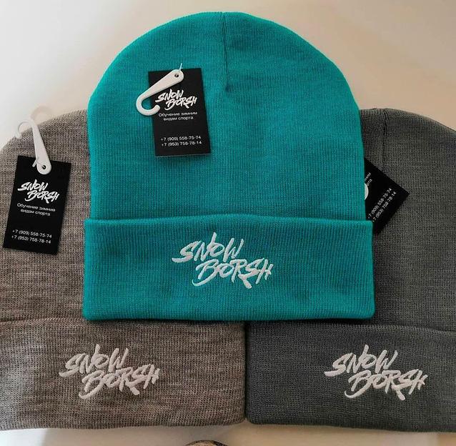 Шапка двойная опт фото 1