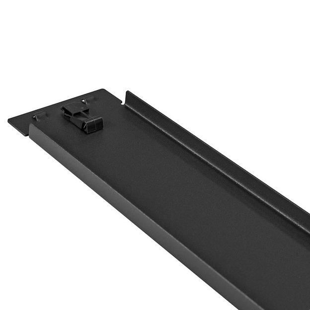 Exegate EX292880RUS Заглушка (фальш-панель) ExeGate FP19-2UM-TL (19" 2U, металлическая, быстросъемная, цвет черный, RTL) фото 1