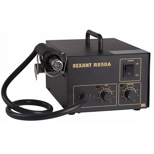 Rexant 12-0716 Паяльная станция (термофен) термовоздушная 150-500°С (R850A) фото 1