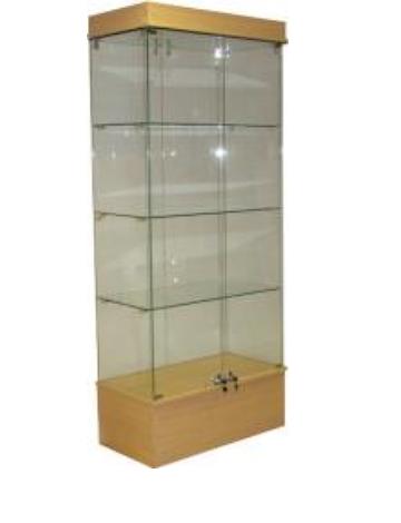 Витрина «Призма» ВЭП 850/3, 850×450×1955 мм фото 1