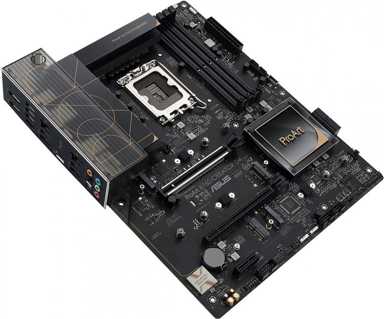 Материнская плата ASUS PROART B760-CREATOR D4, LGA 1700, Intel B760, ATX, Ret фото 4