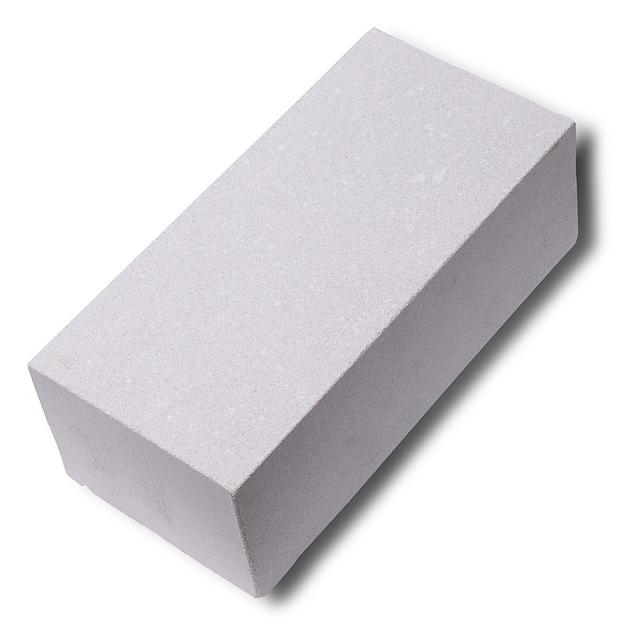 Кирпич силикатный белый утолщенный, М 150, лицевой, неокрашенный фото 1