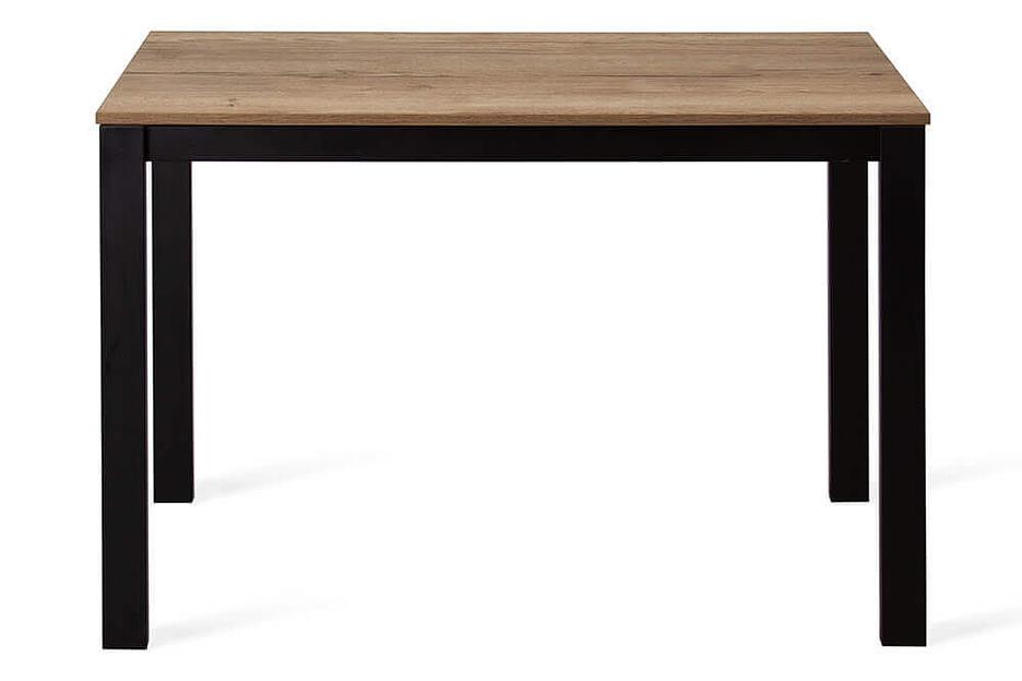 Стол Brad 110(+40)х70 см чёрный, галифакс натуральный фото 3