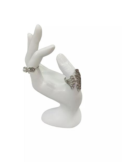 Держатель в виде руки, белый ОПТ фото 1