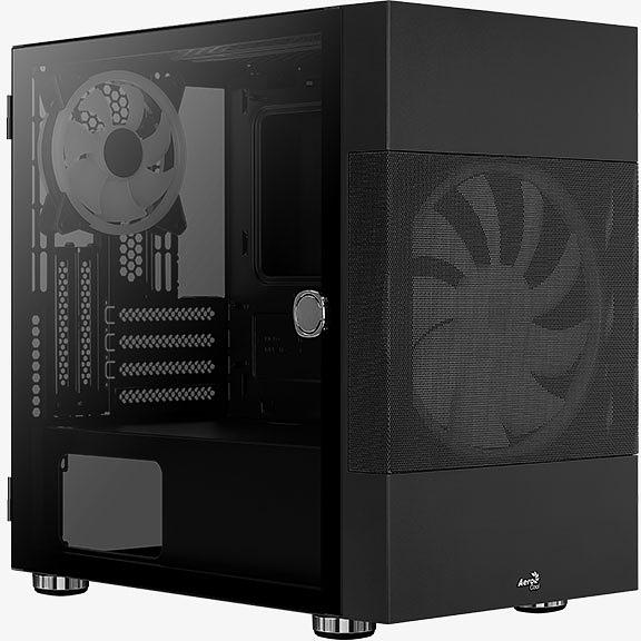 Корпус Aerocool Atomic-G-BK-v1 черный без БП ATX 1x120mm 2xUSB2.0 1xUSB3.0 audio фото 2