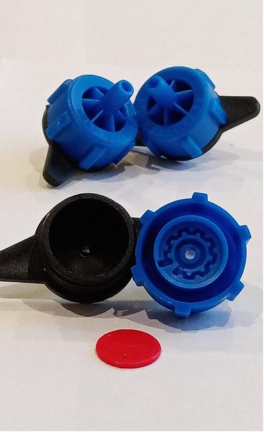 Компенсированная капельница 8 л/ч синяя SERDRIP фото 4