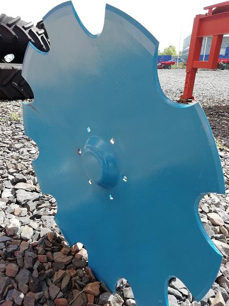 34910017SSC Диск Lemken Rubin 735x6 мм. 6 кв. отв. 13*13 мм на расстояние 195мм. Китай фото 3