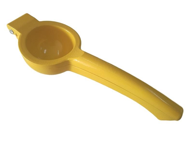 Сквизер для лимона d=7 см. 22 см. алюм. желтый MGprof /1/ фото 1