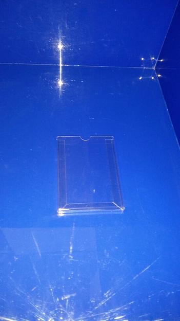 Карман из пластика Пэт информационный самоклящийся объемный ф-а6 (вертикальный) фото 2