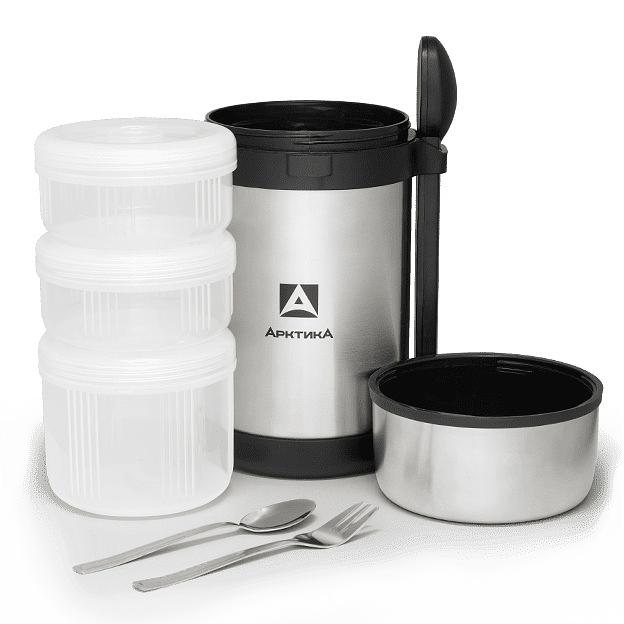 Термос Арктика 403-1500 1.5л. серебристый/черный (403-1500/SIL) фото 1