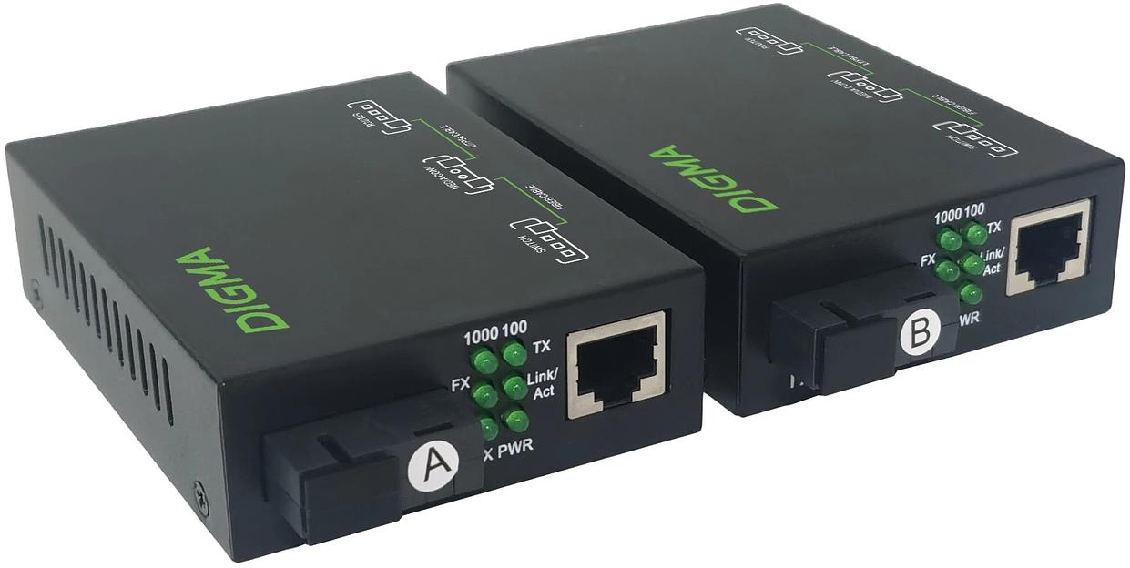 Медиаконвертер Digma DMC-1G53-20BL фото 4