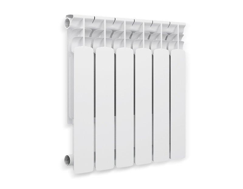 Радиатор биметаллический секционный ECO 500/80/12 боковоеподключение 1776Вт фото 1