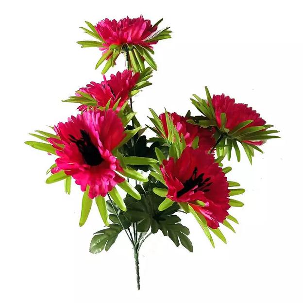 Букет астры 7 голов 42см 386-617 фото 6