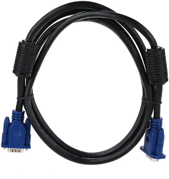 Кабель монитор-SVGA card (15M-15M) 1,8м 2 фильтра Aopen/Qust VCOM AOpen VGA (m) - VGA (m) 1.8м (ACG341AD-1.8M) фото 1