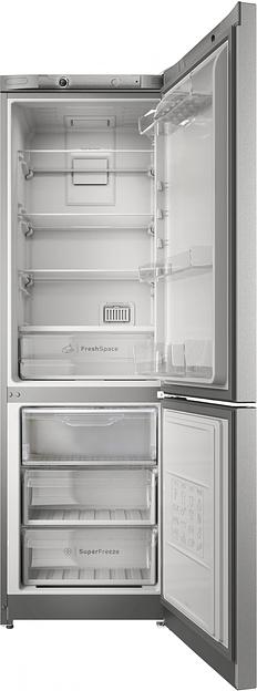 Холодильник Indesit ITS 4180 XB 2-хкамерн. нержавеющая сталь фото 1