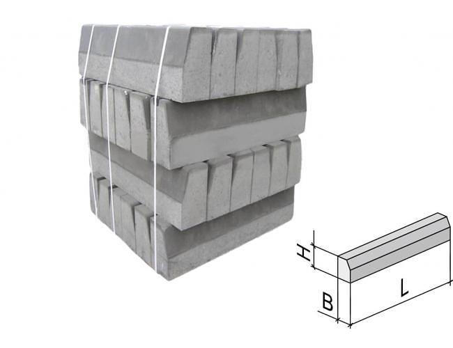 Бордюрные камни БР100.30.15 фото 1