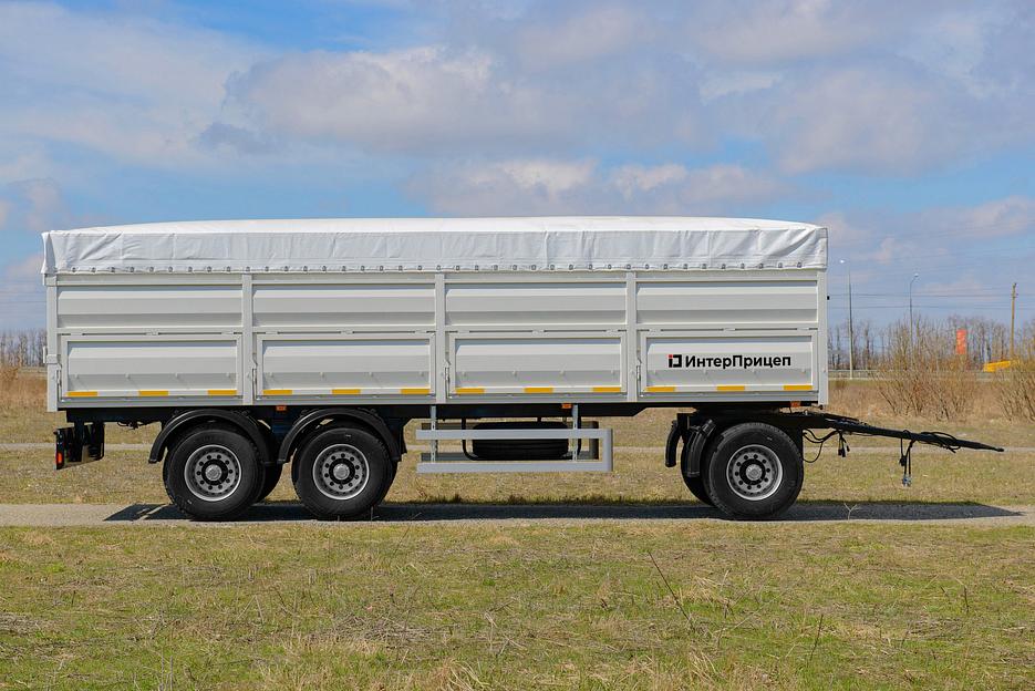 Прицеп зерновоз трехосный фото 6