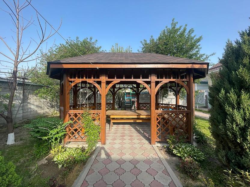 Беседка деревянная Derevo Style «Беседка № 6» фото 1