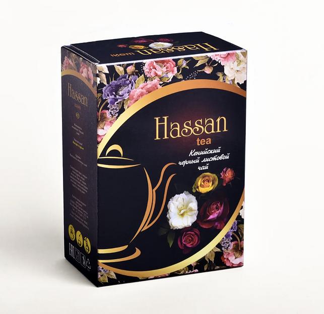 Чай чёрный листовой «Hassan» Кенийский 150 гр, опт фото 1