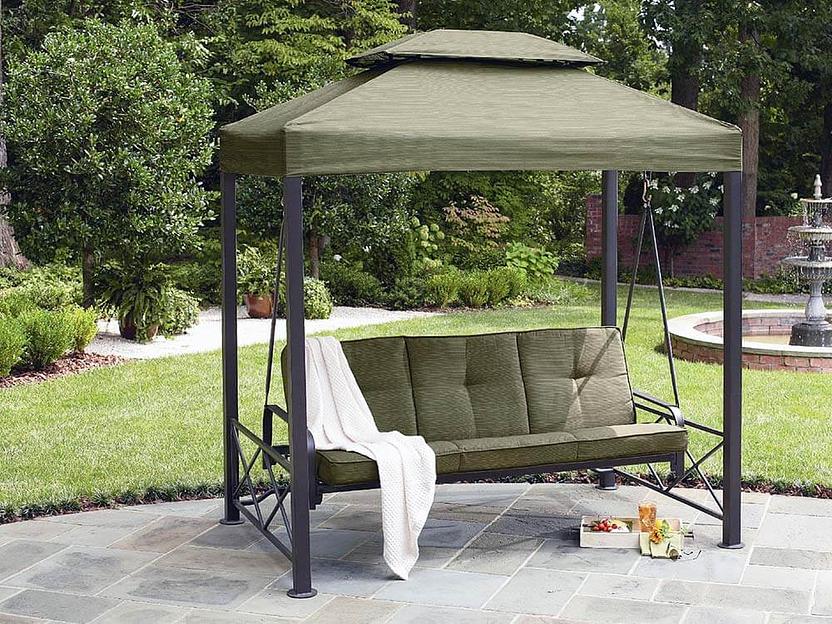 Тенты для садовых качелей опт фото 1