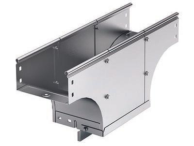 Ответвитель TDS T-образный вертикальный ун. осн.100 H50 в комплекте с крепежными элементами и соединительными пластинами, необходимы DKC 37582K фото 1