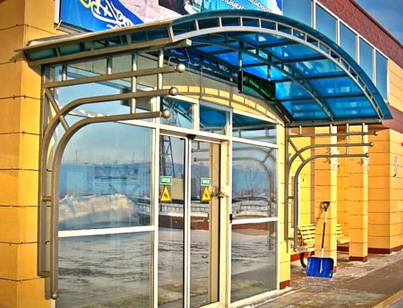 Козырек Metall Expert кованый, код К-4 фото 1