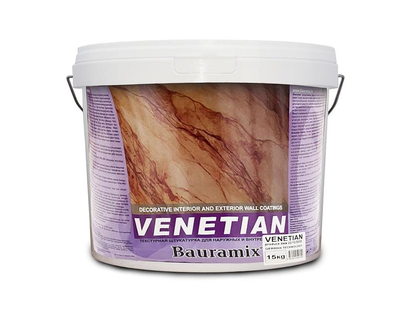 Штукатурка декоративная Bauramix «Venetian» 15 кг ОПТ фото 1