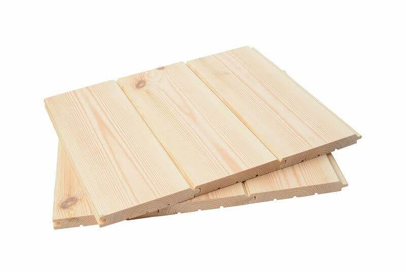 Вагонка «Сосна штиль» 12.5*90*2.0 Сорт «Д» фото 1