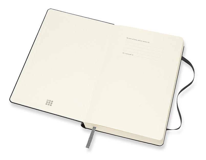Ежедневник Moleskine CLASSIC Large 130х210мм 400стр. черный фото 2