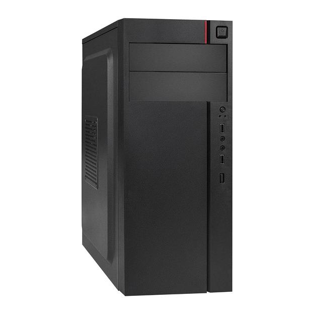 Корпус EXEGATE ExeGate AA-440 MidiTower 500 Вт ATX MicroATX Цвет черный EX290183RUS фото 1