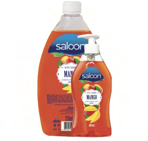 Saloon Жидкое мыло 400+750 мл (Манго) ОПТ фото 1