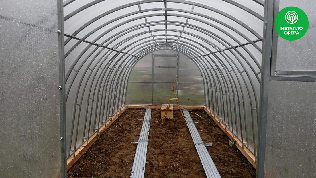 Арочная теплица «Двойная Арка» ОПТ фото 1