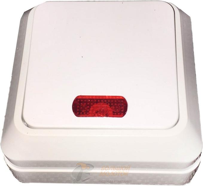 Выключатель 1 ОП с инд."Ударник" 1121 /10 шт /200 шт фото 1