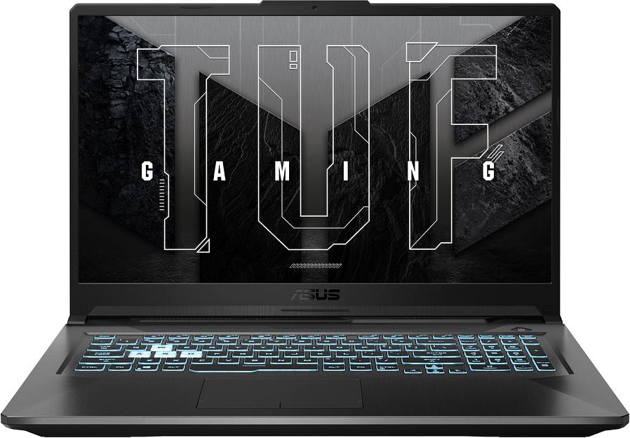 Ноутбук Asus TUF Gaming A17 FA706NFR-HX007 Ryzen 7 7435HS 16Gb SSD512Gb NVIDIA GeForce RTX 2050 4Gb 17.3" IPS FHD (1920x1080) noOS black WiFi BT Cam (90NR0JW5-M00080) фото 1