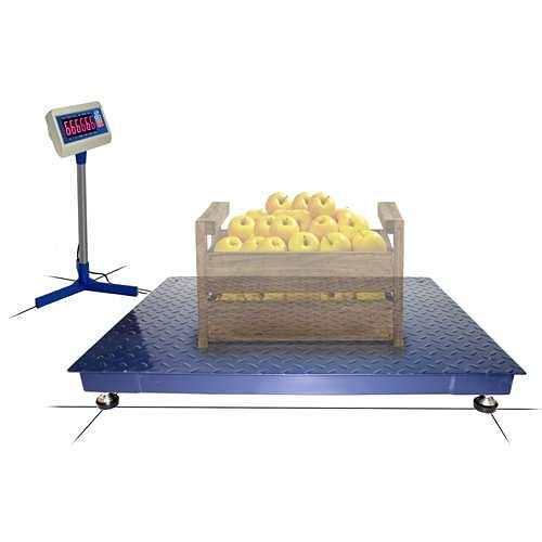 Электронные весы платформенные простого взвешивания МП 1000 ВЕДА Ф-1 «Циклоп 07» фото 1