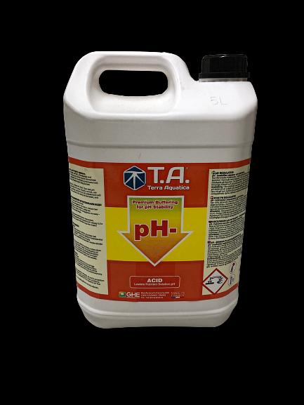 Регулятор кислотности pH Down GHE 5л IMP фото 1