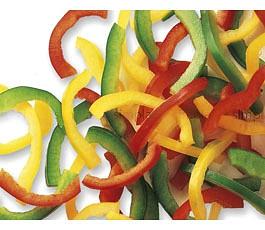 Перец замороженный «Полоска Микс» ОПТ фото 1