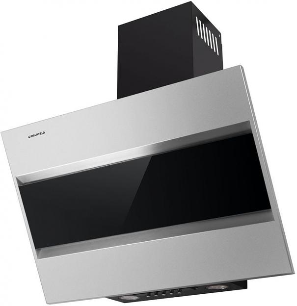 Вытяжка каминная Maunfeld Bridge 60 нержавеющая сталь/черный управление: кнопочное (1 мотор) фото 2
