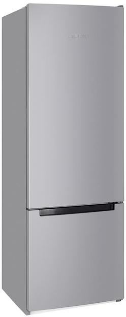Холодильник Nordfrost NRB 124 S серый двухкамерный 238/70 л морозилка снизу фото 1