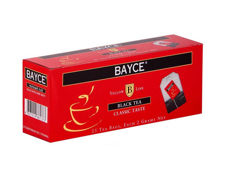 Чай чёрный «Байдже Классический вкус» («Bayce Classic Taste») 25×2 г фото 1