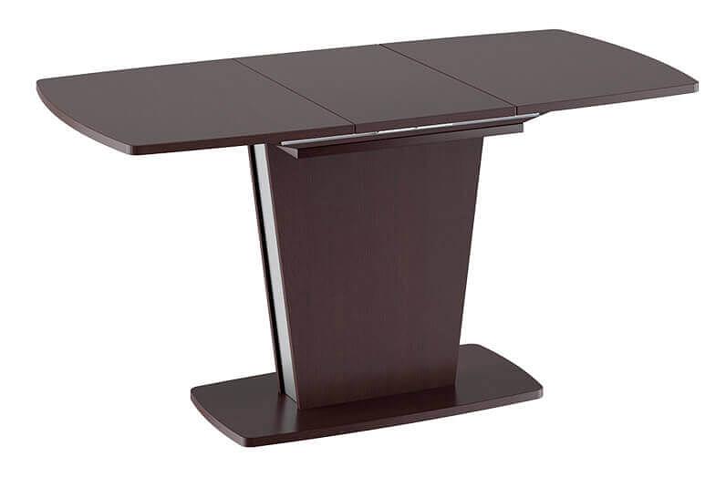 Стол Ливерпуль тип 1, 110 (+40)×75 см венге, металлик фото 4