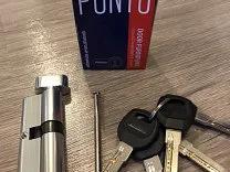 Цилиндровый механизм Punto A202/70 SN с вертушкой 30х10х30 мм, 5 ключей, матовый хром фото 2