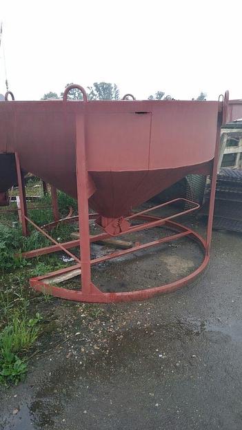 Бадья для бетона БН-1.5 низкая «Колокольчик» ОПТ фото 1