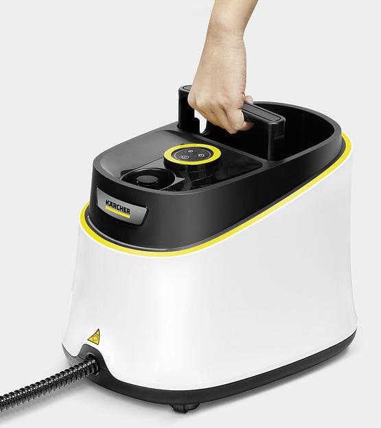 Пароочиститель напольный Karcher EasyFix SC 3 Deluxe 1900Вт белый фото 3