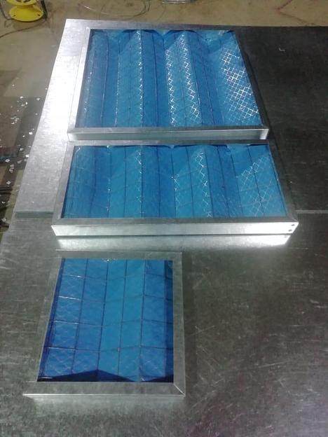 Фильтр вентиляционный гофрированный (ФВГ)  G4 490, 592, 48 фото 1