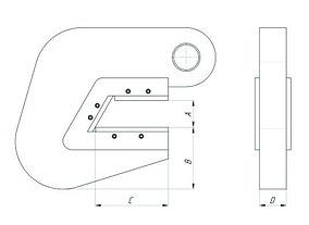 Захват для труб и брёвен фото 2