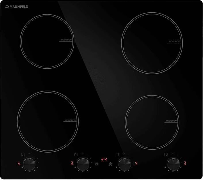 Индукционная варочная поверхность Maunfeld CVI594MBK2 черный фото 1