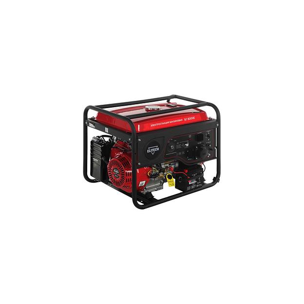 Бензиновый генератор Elitech БГ 8000Е, 220/12 В, 6.5кВт [204581] фото 1
