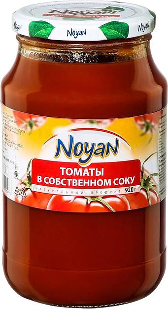 Томаты в собственном соку Noyan 920 гр ОПТ фото 1
