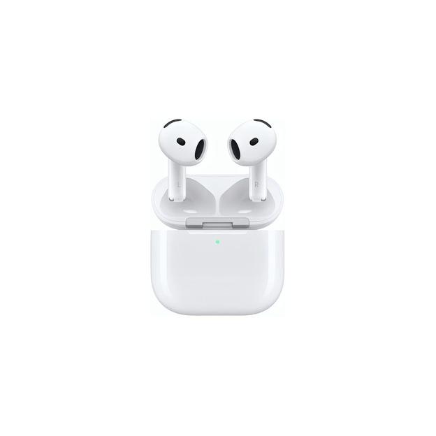 Наушники Apple AirPods 4 ANC A3055,A3056,A3059, Bluetooth, вкладыши, белый [mxp93zp/a] фото 1